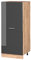 Vicco Armoire Haute R-Line, Anthracite Haute Brillance/Chêne de Force doré, 60 cm