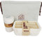 Upfrontier Japanese Portable Bento Box Lunch Box Bags Set With Chopsticks And Spoon