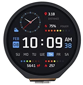 RP2040 MCU Board with 1.28 Inch Round Touch LCD Display Module 240 x 240 Resolution 65K RGB Colours IPS Screen Based on Raspberry Pi RP2040,Accelerometer And Gyroscope Sensor,USB Type-C Connector