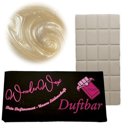 WonderWax Standard-Schokoladentafel L Cream of Coconut Wachsmelt Duftwachs Raumduft für Duftlampen Soja Wachs Melts Duftmelt Aroma Wellnes Kerzen Wärmer Wax Tarts