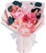 Valentinstagsblumen für die Lieferung Prime, konservierte Blumensträuße, natürliche, echte, langlebige Rosen und Blumen, rosa Rosensträuße Geschenke für Geburtstag, Muttertag, Weihnachten,