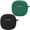 Msiall Silikonhülle kompatibel mit Honor Earbuds X6, [Unterstützt kabelloses Laden] [Stoßfeste Schutzhülle] Schöner 3D-Cartoon-Black Green