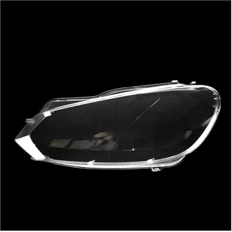 Scheinwerferglas Auto Front Scheinwerfer Objektiv Abdeckungen Für VW Für Golf 6 MK6 Für GTI R 2010 2011 2012 2013 2014 Transparent Lampenschirm Scheinwerfer Shell Scheinwerfer Shell Lampenschirm (Far