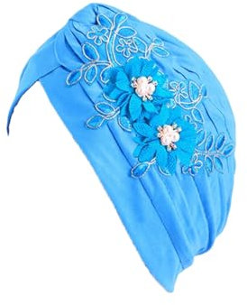 SONZECRLEE Foulard en Bambou pour Femme - Bonnet Chimio - Chapeau - Emballage Scellé, 4, Taille Unique