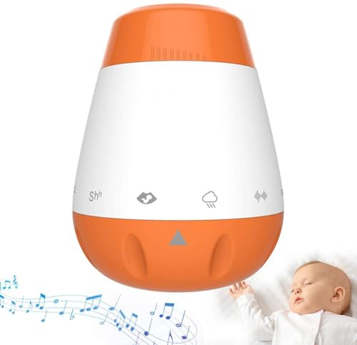 Máquina de Ruido Blanco para Dormir Bebé niño o adulto Sonido Blanco Bebe Ruido Blanco Bebe Terapia de Sonidos con Sonidos Relajantes Carga USB para Bebés y Viajes