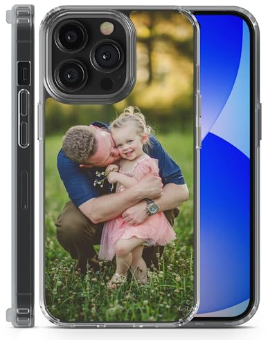 AMAZING Personalisierte Hülle für iPhone 12/12 Pro TPU und Acrylglas Gestalten Sie Ihre Hülle mit Bildern Foto Text - Ihr Eigenes Design