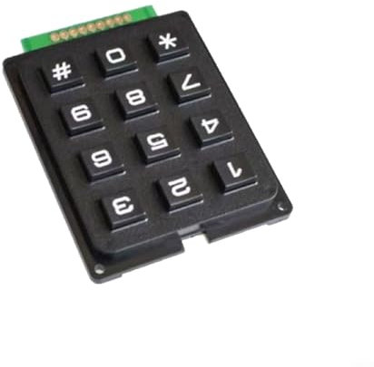 Whychstore 4x4 16-Tasten-Tastenmodul für PIC/AVR-Controller, vereinfachen Sie Ihre Verkabelung (3 x 4)