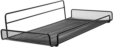 MUSISALY Schwebendes Wandregal Für Router Und Wlan-geräte Kleines Ausstellungsregal Aus Eisen Stanzfreie Montage Kleines Badezimmer-regal Praktische Aufbewahrungslösung Für Schlafzimmer Und