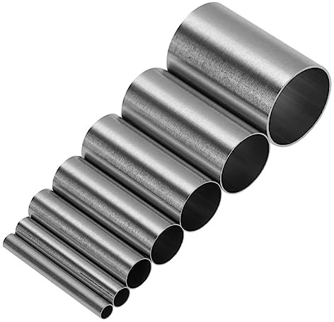 PHENOFICE 7stücke Teiliges -set Für Tonschneider Runde Pressformen Und Stanzwerkzeuge Für Töpferhandwerk Bastelprojekte Lebensmittelecht Langlebig Vielseitig Einsetzbar