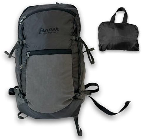 Fennek Expedition Gear Faltbarer Rucksack 18L ultraleicht & wasserdicht – inkl. Regencover Daily MK1