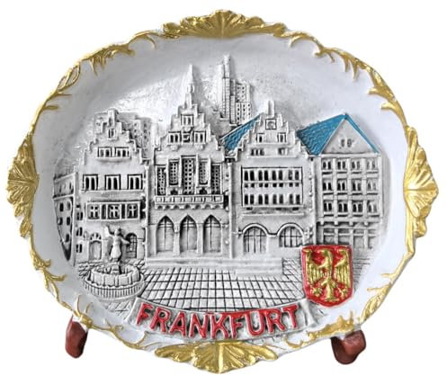 Frankfurt Deutschland Reise Souvenirs 3D Kühlschrank Magnet Kühlschrank Deko Magnet