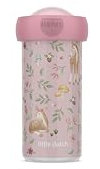 Mepal - Verschlussbecher Campus - Trinkbecher Little Dutch - Auslaufsicherer Wasserflasche für Kinder - Wiederverwendbarer Becher - BPA-frei & Spülmaschinenfest - 300 ml - Fairy Garden