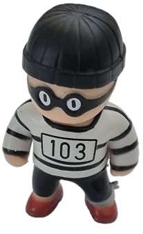 Generisch Stumble Guys 3D Serie 4 Minifiguren/Figur 2 / Inmate 613
