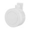Mini ventilatore elettrico senza pale, portatile, silenzioso, girevole a 360°, ricaricabile tramite USB, con 3 velocità regolabile, mini ventilatore con clip in vita, per escursioni, campeggio, viaggi