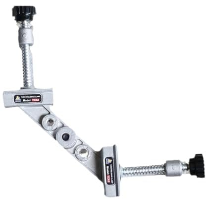 Adjustable Tube Clamp for Welding and Woodworking, 90 Degree Angles Clamp Holder, Angles Welding Stainless Steel Tube, Pipe Alignment Artifact for Welding Framing Cabinet Making