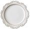 Piatto da Portata in Ceramica in Stile Palazzo con Rilievo Vintage in Stile Barocco Francese
