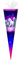 Schultüte / Zuckertüte / 85cm / eckig Pferde