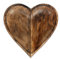 Heart Of The Home Decorative Wooden Heart Bowl 30cm x 30cm