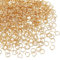 UNICRAFTALE 1000 Stück 3mm Biegeringe Gold Spaltringe Edelstahl Biegeringe Metall Offene Jump Ringe Schmuckzubehör Für Schmuckherstellung DIY Halskette Armband Reparatur