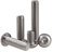 BOZONLI Vis à Six Pans Creux Bouton à Tête Hexagonale Socket Boulons Vis en Acier Inoxydable, M10*50mm,5 pcs