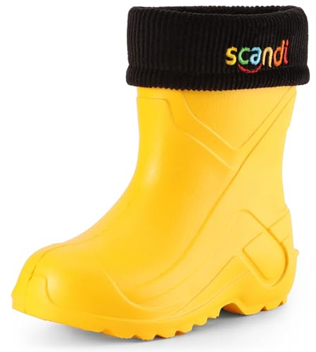 Ladeheid Kinder federleichte Eva Thermo Gummistiefel gefüttert LA-763
