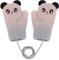 JINTN Winterliche Cartoon-Kinderfingerhandschuhe, gepolstert und verdickt, doppellagig, aus Warmer Wolle gestrickt Doppelstrickwolle Kleinkinder Fäustlinge Verdickte Hals-Handschuh