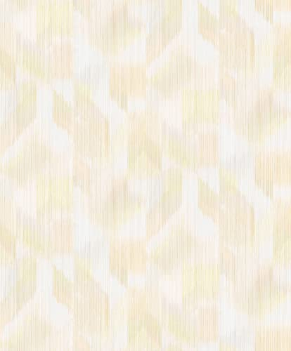 Tapete Vlies Batik Streifen gelb orange Erismann 10248-03
