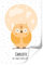 ORWO – 40 x 60 cm Kinderposter mit Namen & Geburtsdatum | Eule Owlie | Poster Kinderzimmer | Made in Germany | personalisiertes Geschenk
