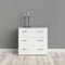 Dmora - Commode Addie, Commode Polyvalente, Commode de Chambre, Meuble avec tiroirs, 74x36 h70 cm, Blanc