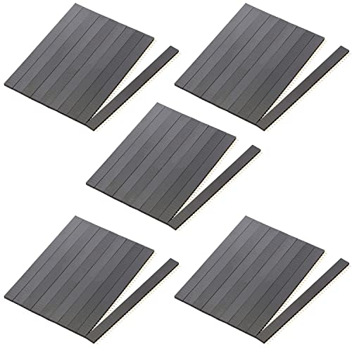AZ-Delivery 50er Set Buchsenleisten - 40 Pins, 2.54mm Rastermaß, Gerade, Einreihig, Hochleistungs-Kontaktmaterial