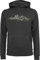 Baddery Fahrrad Pullover Herren : V2 Power - Mountainbike Hoodie Kapuzenpullover (Charcoal L)