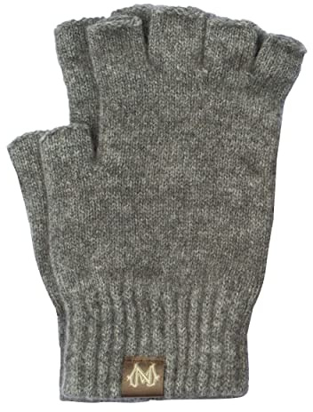Noble Wilde, Possum Damen/Herren Handschuhe ohne Finger, 40% Possum, 53% Wolle, 7% Seide