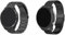 2 Stück Armbänder Kompatibel mit Polar Vantage M/Vantage M2 Armband 22mm Mesh Gewebte Uhrenarmband Metall Edelstahl Ersatzarmband Business Bands (Schwarz)