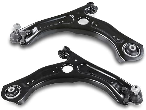 ATEC Germany Querlenkersatz - 2x Querlenker mit Traggelenk vorne Kompatibel mit A udi A1, SEAT ARONA (KJ7, KJP), IBIZA, SKODA KAMIQ, FABIA 4, SCALA, VW POLO (AW1, BZ1, AE1), T-CROSS