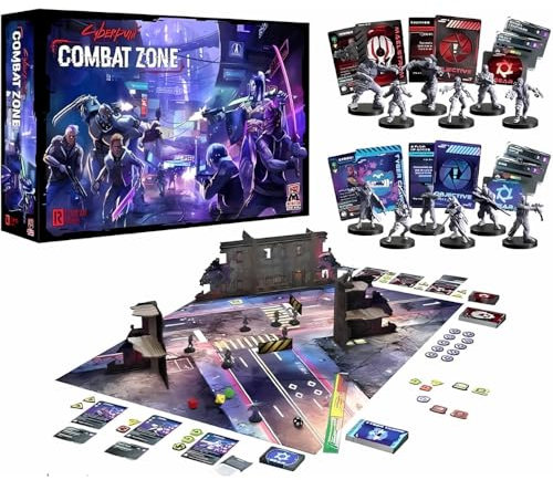 Monster Fight Club Cyberpunk Red Board Game: Combat Zone Brettspiel, Core Game