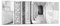 Moderne Impression sur Verre Architecture Morceau Noir Et Blanc Image Tableau en Verre Decoration Murale 140x50cm Deco Salon Chambre Panoramique Grand XXL Tableaux Decoratifs Muraux Art GAB140x50-5194