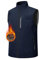 AjezMax Gilet in Pile da Uomo Invernale Termico Giacca Senza Maniche Gilet da Trekking Attività All’aperto Campeggio Gilet da Pesca Lavoro