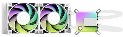 EK AIO 240/360 D-RGB-V2 integrated CPU water cooling radiator (Color : AIO 240 D RGB V2 white)