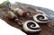 ⊹⊱★✿ EINMALIGE STEINMIX OHRRINGE MIT DICKER SPITZER SPIRALE ✿ ★ ⊰⊹ einmalige Natur Ohrringe, Spiralohrringe