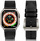 WestEagle Lederarmband Kompatibel mit Apple Watch Armband 49mm 46mm 45mm 44mm 42mm für Herren Damen, Echtes Leder Vintage Armband für iWatch Series Ultra SE 10 9 8 7 6 5 4 3 2 1
