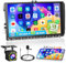 [1+32G] Android 13 Autoradio mit Navi für VW Golf 5 6 Skoda/Golf/Polo/Passat/Seat Bluetooth Auto Radio mit Bildschirm 9 Zoll Touch Display GPS Radio FM RDS WiFi Rückfahrkamera Mic