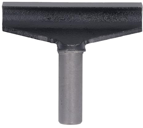 6-Zoll-Drehmaschinen-Werkzeugauflage aus Gusseisen, Legiertem Stahl Zum Drechseln von Holz, 1-Zoll-Pfosten für 25,32-mm-Drehmaschinenbasis