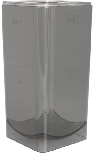 Melitta Milchbehälter für CI Touch, Latte Select, Barista Kaffeevollautomat, schwarz-transparent