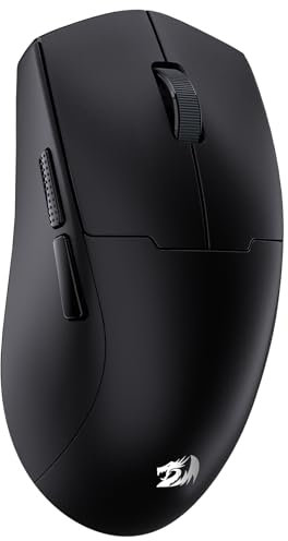 Redragon M918 PRO 3-Mode Wireless Gaming Mouse, 49G Lightweight 26K DPI Gamer Mouse w/Ergonomic Natural Grip Build, Full Programmable Buttons, Software Supports DIY Keybinds & DPI