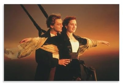 Titanic-Poster, klassisches Filmposter (17), Poster, Gemälde, Leinwand, Wandkunst, Wohnzimmer, Poster, Gemälde, 60 x 90 cm