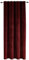 TiborTex Verdunkelungsvorhang Samt weich 140x225 cm Bordeaux Vorhang Kräuselband Blickdicht Gardine abdunkelnd U-Band