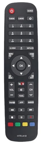HTR-A10 Télécommande de rechange pour téléviseur Haier LE32N1620 LE32N1620W