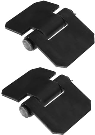 GARVALON 2pcs Industrial Grade Weld Hinges Heavy Duty Metal Hinges for Upvc Doors Detachable Pin