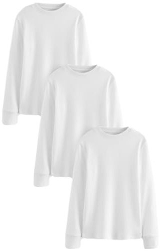 NEXT Jungen Langarm-Shirts, 3er-Pack 86-176
