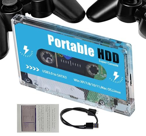 Console di gioco per cassette retrò-Plug e giocate incorporate in più console di dimensioni tascabili, 70 emulatori, stick di gioco, output 'interfaccia multimediale ad alta definizione 4K per TV